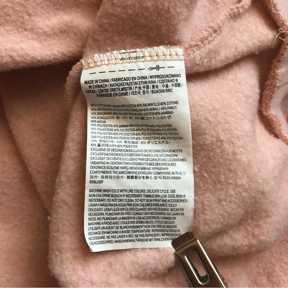 VANS Off the Wall Brand pink cotton/poly blend crewneck sweatshirt size S in EUC - Picture 15 of 16